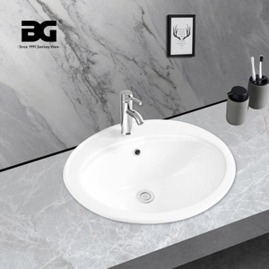 Traditional Style Under Counter Hand Wash Basin Marble Wash Sink For School
