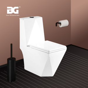Washdown p-trap toilet deodorant synthetic marble eco friendly WC strong flushing force rimless toilet