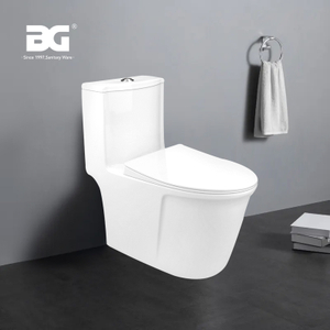 Competitive Price Building Materials Bathroom Waterfall S-trap One Piece Toilet Pan