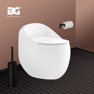 Bathroom high quality water saving soft-close porcelain back to wall toilet siphonic jet toilet pan