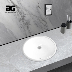 New Design Professional Sanitary Ware Factory White Round Under Counter Basin