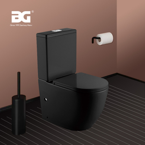 Dual Flush Cistern Two Piece Rimless Close Coupled Comfort Height Toilet 