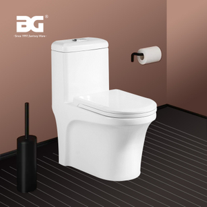 New Innovative Bathroom Design Ceramic China Sanitary Ware Ceramic One Piece S-trap Toilet Bowl